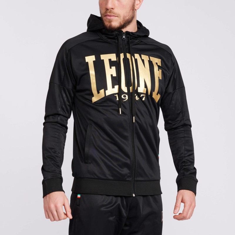 Leone Hooded jacket  DNA -black